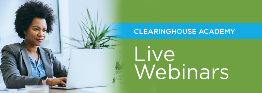 April Schedule of Live Webinars