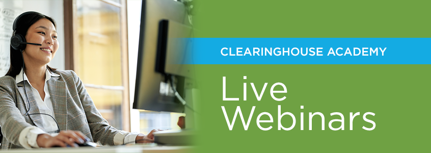 June Schedule of Live Webinars